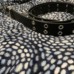 Torrid double grommet faux leather belt